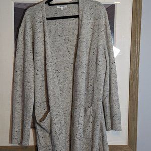 Madewell wool blend long cardigan size XL EUC